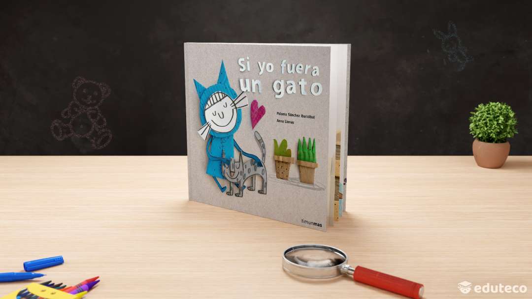 Portada del libro Si yo fuera un gato autor: Anna Llenas Serra, Paloma Sánchez Ibarzabal