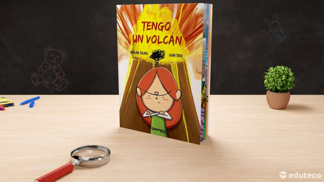 Portada del libro Tengo un volcán autor: Míriam Tirado Torras, Joan Turu Sánchez