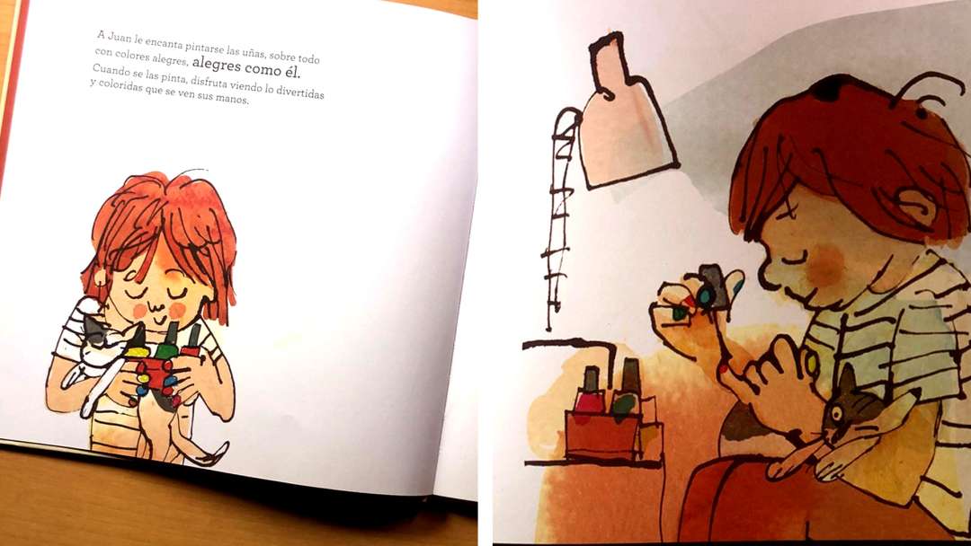 Análisis del libro ¡Vivan las uñas de colores! autor: Alicia Acosta, Luis Amavisca